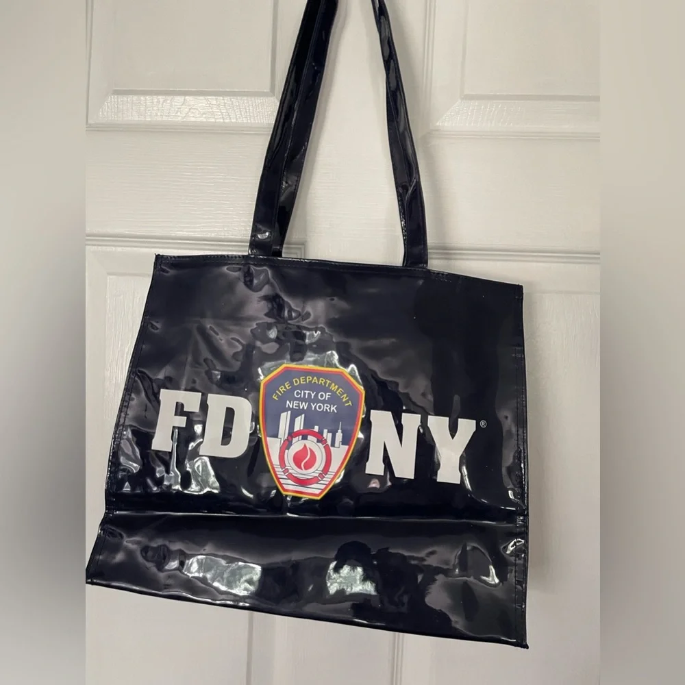 NWT Fire Dept City of NY - FDNY Navy Tote - Picture 3 of 14